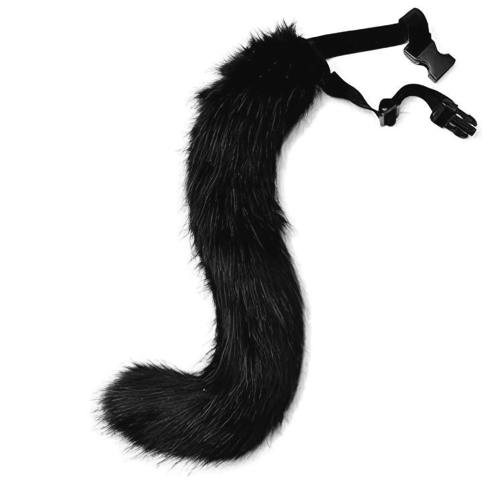 A Costume Prop Anime Animal Tail Cosplay Costume Prop Cat Plush Tail Cosplay Party Accessories