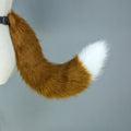 New Adjustable Belt Handmade Imitation Dog Tail Adult Night Party Cute Role Cosplay Outfit Plush Fox Tail Pros